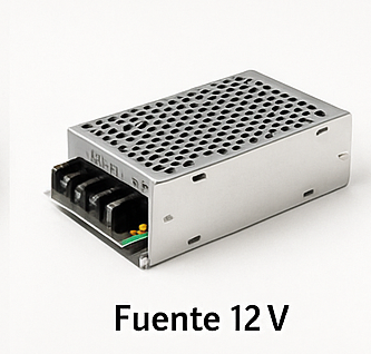 Fuente Switching 24v 150W 6,25A Gabinete chapa